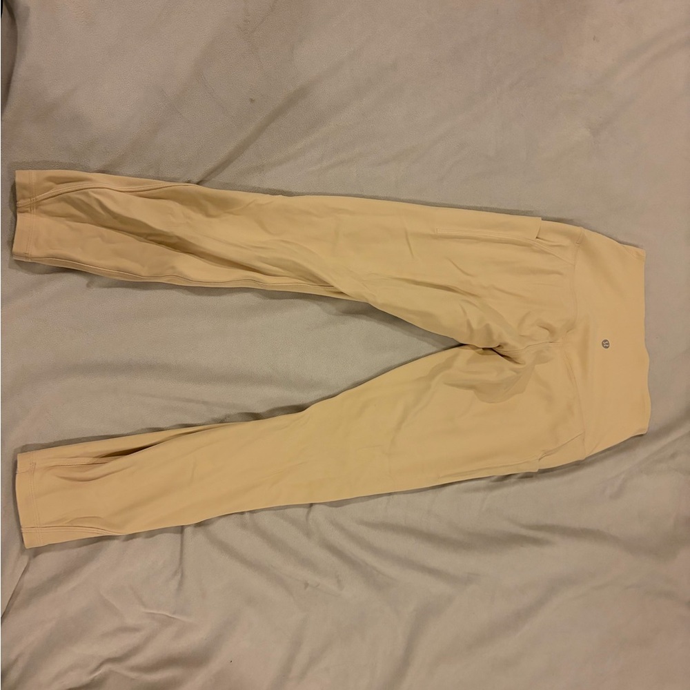 Lululemon Tan Leggings